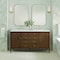 James Martin Vanities 60'' Double Vanity, Mid Century Walnut w/ 3 CM Lime Delight Quartz Top 485-V60D-WLT-3LDL - alternate 2